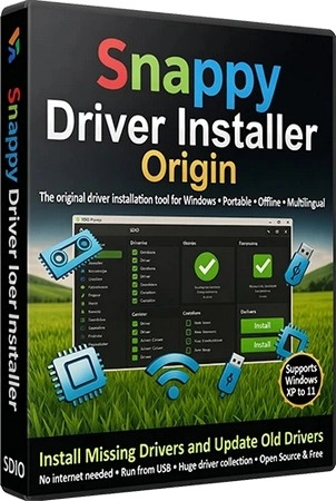 Драйверпак Snappy Driver Installer Origin R830 | Драйверпаки DP SamLab 26.04.0 и SDIO 26.04.04