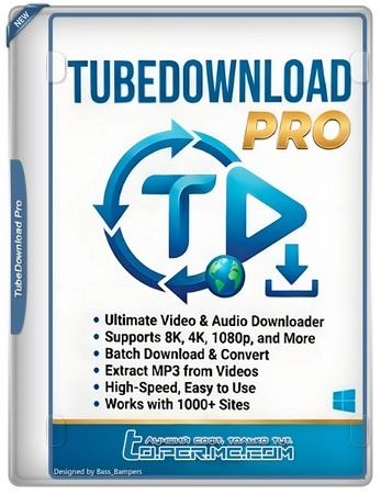 Загрузчик видеоклипов TubeDownload Pro 7.3.2