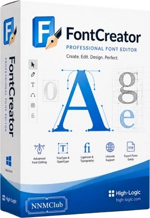 Изменение шрифта High-Logic FontCreator 16.0.0.3062 by 7997