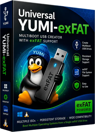 Your Universal MultiBoot Installer exFAT (BIOS & UEFI USB Boot) 1.0.4.2 Portable