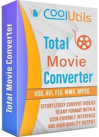 Логотип программы Конвертер видео CoolUtils Total Movie Converter 4.1.0.88 RePack by 7997
