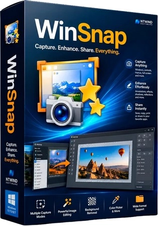 Логотип программы Захват экрана WinSnap 6.3.0