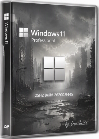 Windows 11 Pro 25H2 Build 26200.9445 by OneSmiLe