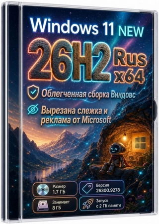 Windows 11 26H2 Pro Build 26300.9278 UltraLite