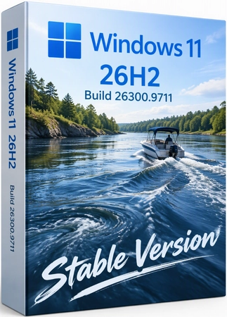 Windows 11 Pro 26H2 Build 26300.9711 Stable Version